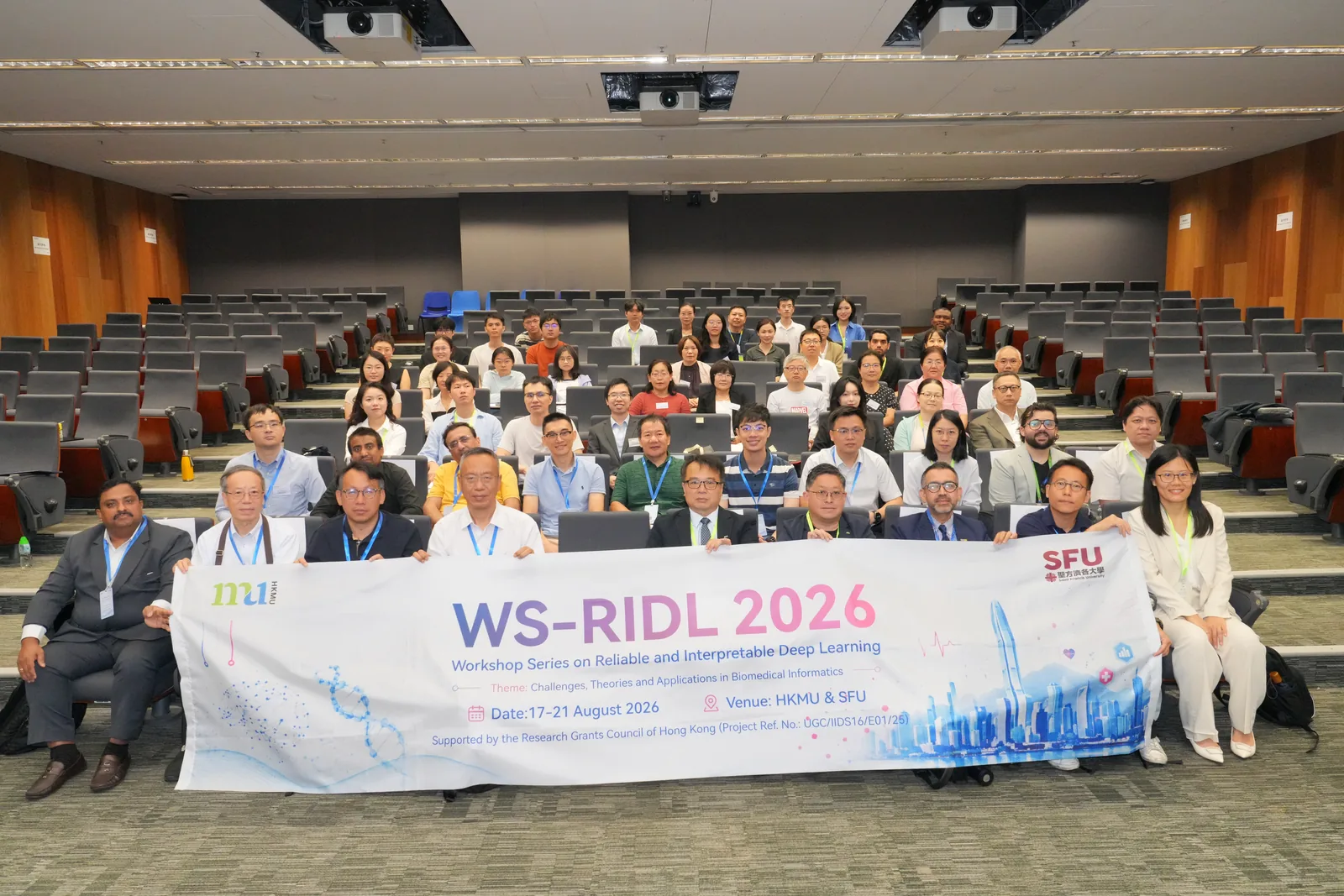 WS-RIDL 2026 participants posing for a group photo